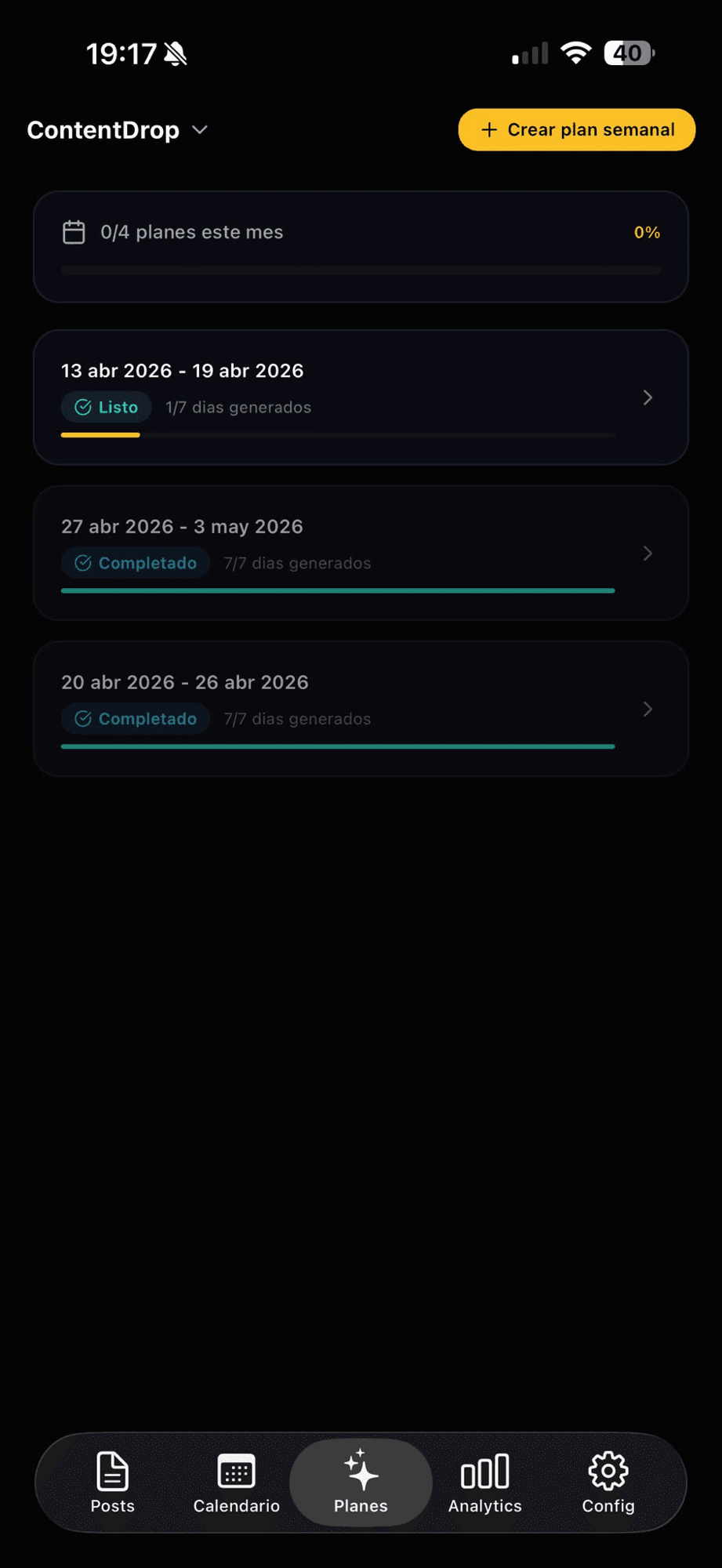 Captura de pantalla 4: ContentDrop